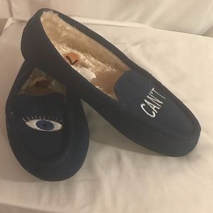 Rampage blue  flats size 7 medium width catwalk